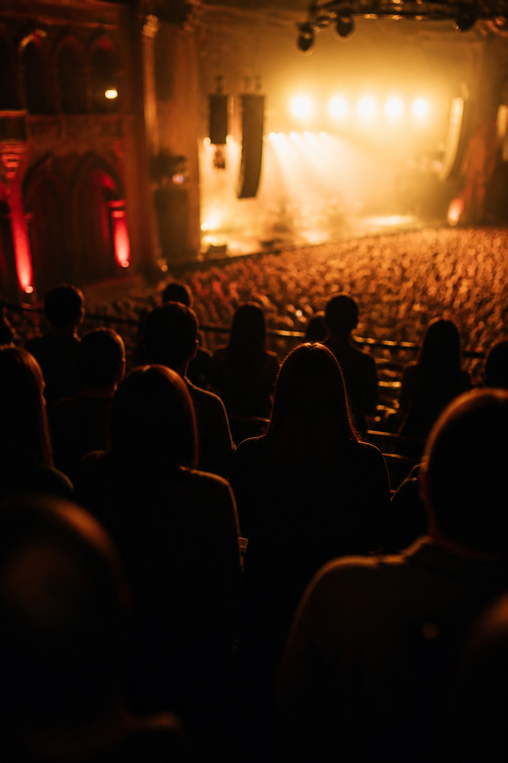 Example concert crowd