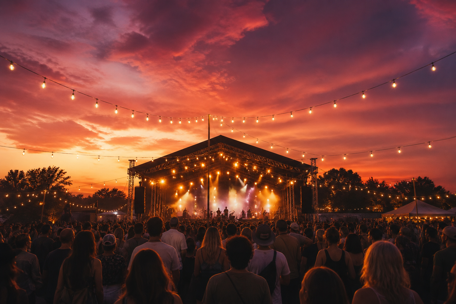 Example festival stage